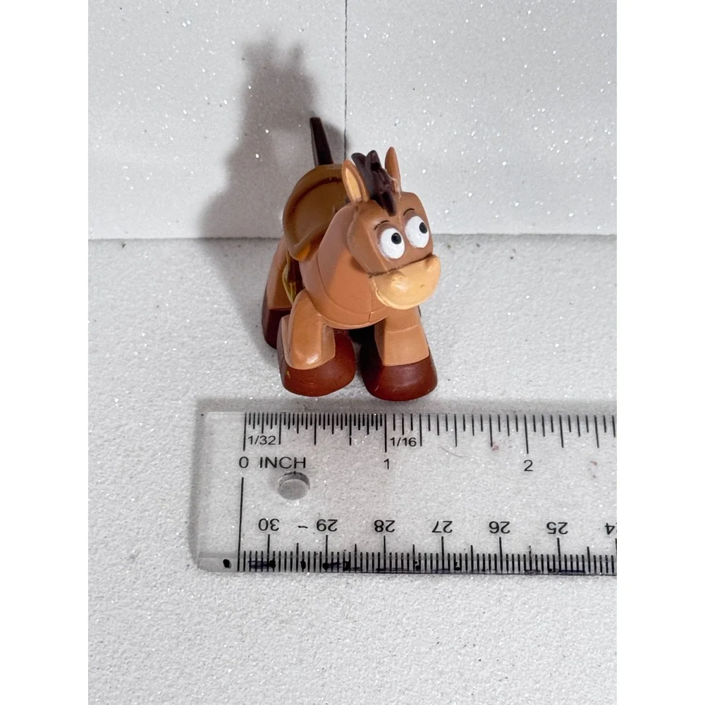Disney Pixar Toy Story Bullseye Horse Mini Figure Brown Collectible 0196OB